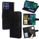 For Motorola Moto G Stylus 5G 2025 Crystal Texture Leather Phone Case(Black) - 1