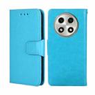 For OPPO A2 Pro 5G Crystal Texture Leather Phone Case(Sky Blue) - 1