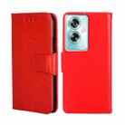 For OPPO A79 5G Crystal Texture Leather Phone Case(Red) - 1