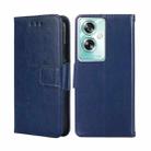 For OPPO A79 5G Crystal Texture Leather Phone Case(Royal Blue) - 1