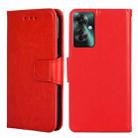 For OPPO Reno11 F 5G Crystal Texture Leather Phone Case(Red) - 1