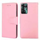 For OPPO Reno11 F 5G Crystal Texture Leather Phone Case(Pink) - 1