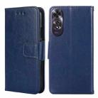 For OPPO A60 4G Global Crystal Texture Leather Phone Case(Royal Blue) - 1