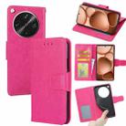 For OPPO Find X8 Ultra 5G Crystal Texture Leather Phone Case(Rose Red) - 1