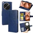 For OPPO Find X8 Ultra 5G Crystal Texture Leather Phone Case(Royal Blue) - 1