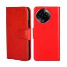 For Realme 11 5G Global Crystal Texture Leather Phone Case(Red) - 1