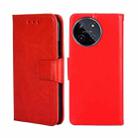 For Realme 11 4G Crystal Texture Leather Phone Case(Red) - 1