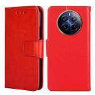 For Realme 12 Pro 5G Crystal Texture Leather Phone Case(Red) - 1