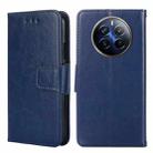 For Realme 12 Pro 5G Crystal Texture Leather Phone Case(Royal Blue) - 1