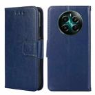 For Realme 12+ 5G Crystal Texture Leather Phone Case(Royal Blue) - 1