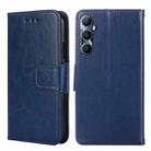 For Realme C65 4G Crystal Texture Leather Phone Case(Royal Blue) - 1