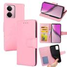 For Realme P3 Pro 5G Global Crystal Texture Leather Phone Case(Pink) - 1