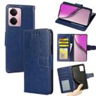 For Realme P3 Pro 5G Global Crystal Texture Leather Phone Case(Royal Blue) - 1