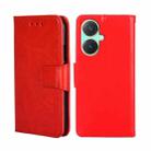 For vivo Y27 4G Crystal Texture Leather Phone Case(Red) - 1