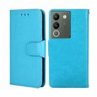 For vivo V29e 5G Crystal Texture Leather Phone Case(Sky Blue) - 1