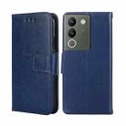 For vivo V29e 5G Crystal Texture Leather Phone Case(Royal Blue) - 1