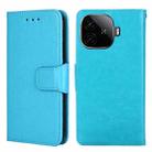 For vivo iQOO Z9 Turbo Crystal Texture Leather Phone Case(Sky Blue) - 1