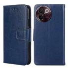 For vivo V30e 5G Global Crystal Texture Leather Phone Case(Royal Blue) - 1