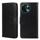 For vivo Y38 5G / T3x Global Crystal Texture Leather Phone Case(Black) - 1