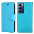 For vivo Y100 5G IDN Crystal Texture Leather Phone Case(Sky Blue) - 1