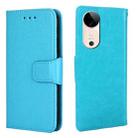 For vivo S19 Crystal Texture Leather Phone Case(Sky Blue) - 1