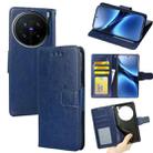 For vivo X200 Pro 5G Crystal Texture Leather Phone Case(Royal Blue) - 1