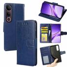 For vivo V50 Lite 5G Crystal Texture Leather Phone Case(Royal Blue) - 1