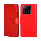 For Xiaomi Redmi K60 Ultra Crystal Texture Leather Phone Case(Red) - 1