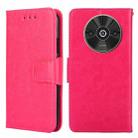 For Xiaomi Redmi A3 4G Crystal Texture Leather Phone Case(Rose Red) - 1