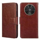 For Xiaomi Redmi A3 4G Crystal Texture Leather Phone Case(Brown) - 1