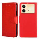 For Xiaomi Redmi Note 13R Pro 5G Crystal Texture Leather Phone Case(Red) - 1