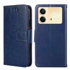 For Xiaomi Redmi Note 13R Pro 5G Crystal Texture Leather Phone Case(Royal Blue) - 1