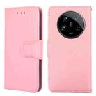 For Xiaomi 14 Ultra 5G Crystal Texture Leather Phone Case(Pink) - 1