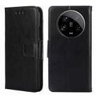 For Xiaomi 14 Ultra 5G Crystal Texture Leather Phone Case(Black) - 1