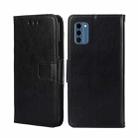 For Nokia C300 4G US Version Crystal Texture Leather Phone Case(Black) - 1