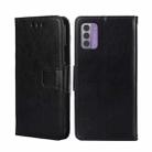 For Nokia G42 5G Crystal Texture Leather Phone Case(Black) - 1