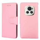 For Honor Magic6 Crystal Texture Leather Phone Case(Pink) - 1