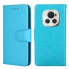 For Honor Magic6 Crystal Texture Leather Phone Case(Sky Blue) - 1