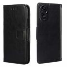 For Honor 200 5G Crystal Texture Leather Phone Case(Black) - 1