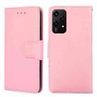 For Honor 200 Lite 5G Global Crystal Texture Leather Phone Case(Pink) - 1