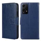 For Honor 200 Lite 5G Global Crystal Texture Leather Phone Case(Royal Blue) - 1