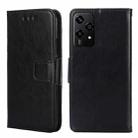 For Honor 200 Lite 5G Global Crystal Texture Leather Phone Case(Black) - 1