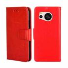 For Sharp Aquos Sense 8 Crystal Texture Leather Phone Case(Red) - 1