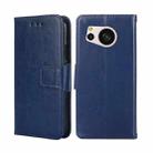 For Sharp Aquos Sense 8 Crystal Texture Leather Phone Case(Royal Blue) - 1