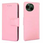 For Sharp Aquos R9 Crystal Texture Leather Phone Case(Pink) - 1