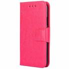 For Sharp Aquos R9 Crystal Texture Leather Phone Case(Rose Red) - 2