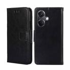 For OnePlus Nord CE3 5G Crystal Texture Leather Phone Case(Black) - 1