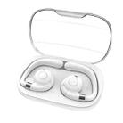 HF02 Ear Clip Bone Conduction TWS Noise Reduction Bluetooth Earphone(White) - 1