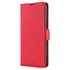For OPPO Find X8s 5G Ultra-thin Voltage Side Buckle Horizontal Flip Leather Phone Case(Red) - 2