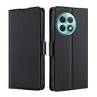For OnePlus Ace 2 Pro Ultra-thin Voltage Side Buckle Horizontal Flip Leather Phone Case(Black) - 1